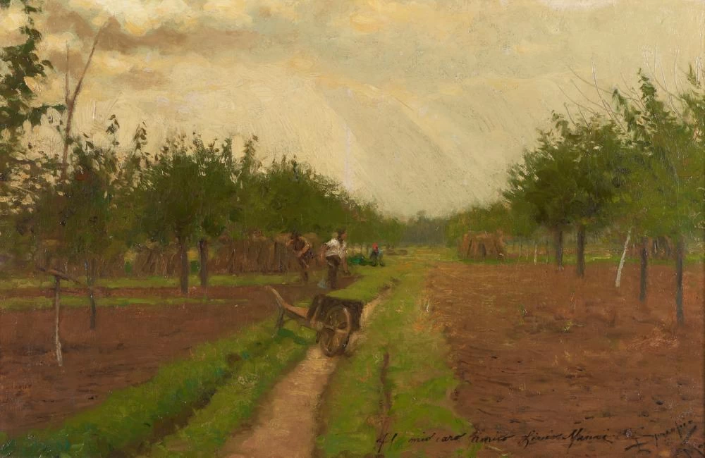 Contadini nel parco